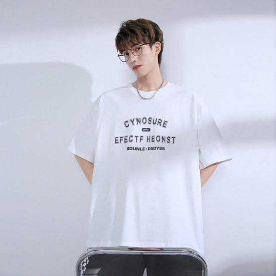 Black  Short Sleeve T-Shirt For Men