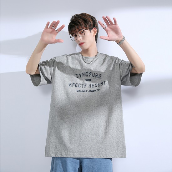 Black  Short Sleeve T-Shirt For Men