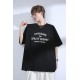 Black  Short Sleeve T-Shirt For Men