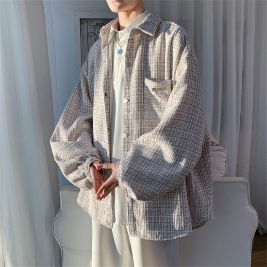 Blue Long Sleeve Shirt For Men